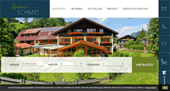 Desktop Screenshot of landhaus-schmid.de